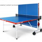 Стол теннисный Compact EXPERT 4 Всепогодный Синий
